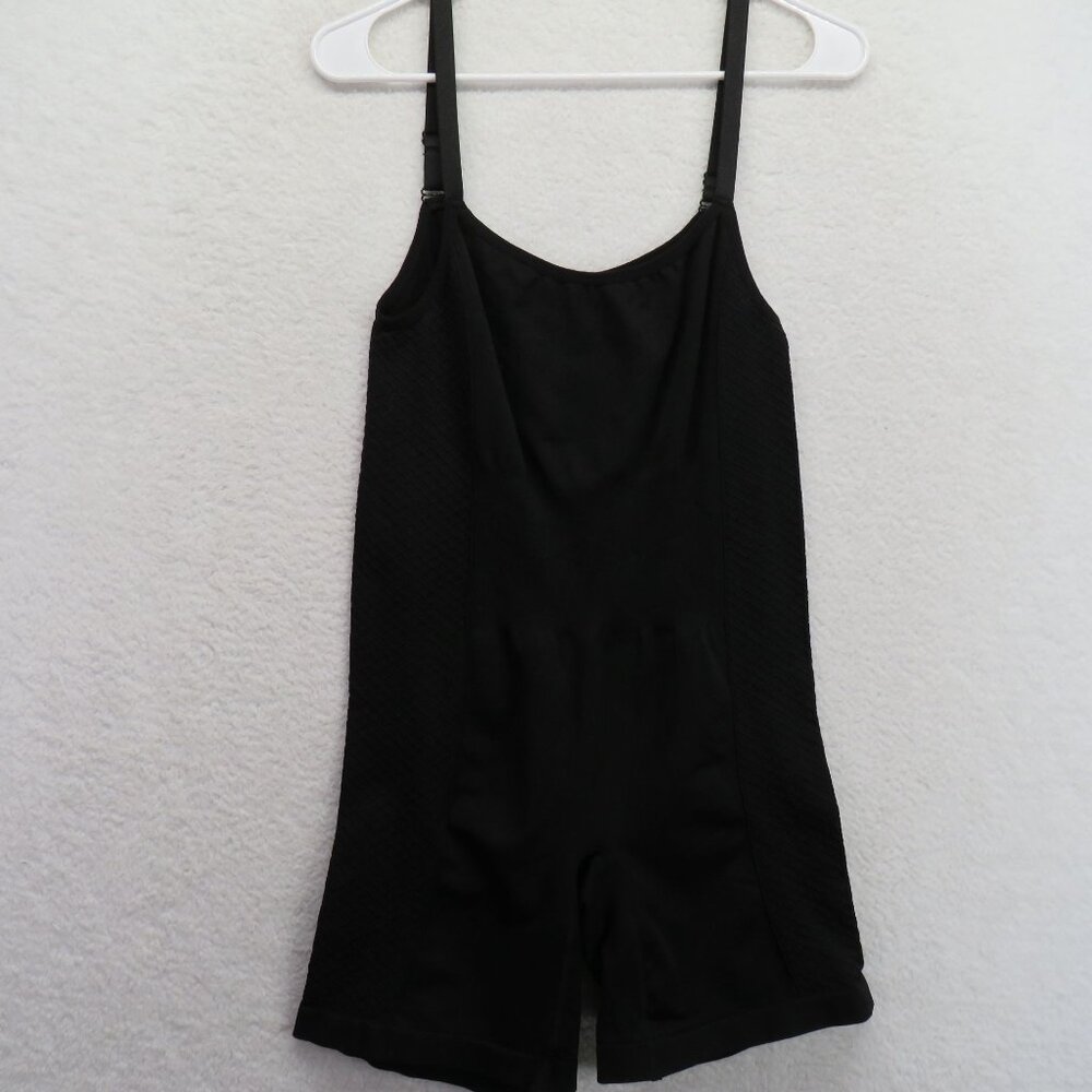 Flex Own It Shapewear Womens Size 2X Black‎ Romper Adjustable Straps Full Body